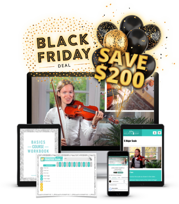 Julia's Violin Academy - Black Friday Deal